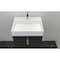 Castello Usa Amazon 24-inch Black Vanity Set with White Top and Chrome Handles CB-MC-24BLK-CHR-2056-WH - alternate 6